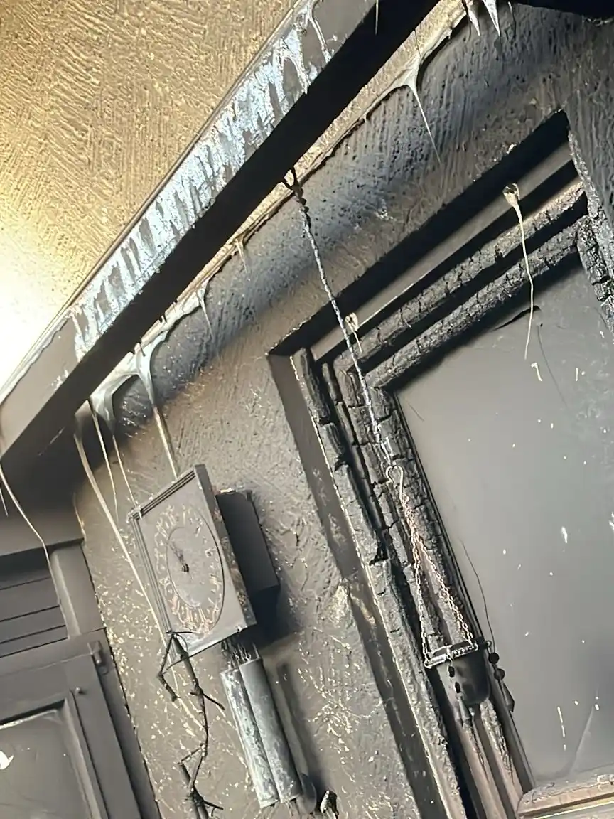 Flur Brandschaden Sanierung Augsburg