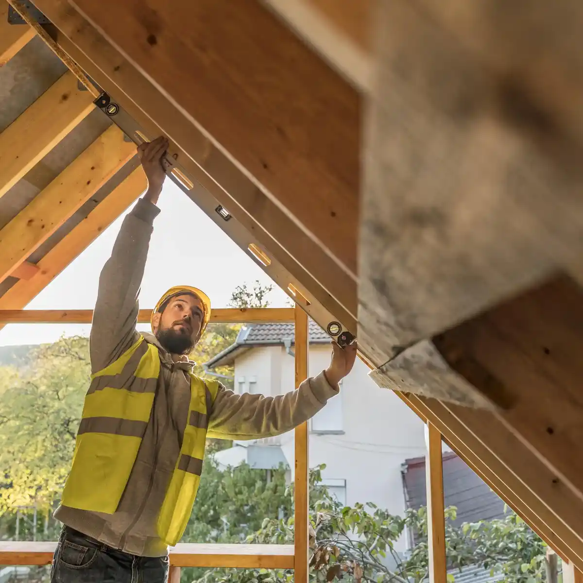 Renovierung Augsburg energetische Dämmung der Dachschrägen
