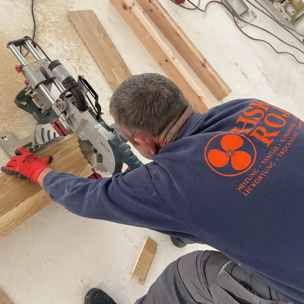 Bodenverlegung Parkett Laminat Brandschaden München Instandsetzung